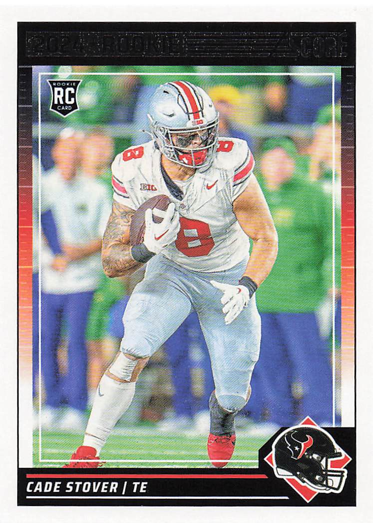 2024 Score Football Cade Stover #353 Rookie