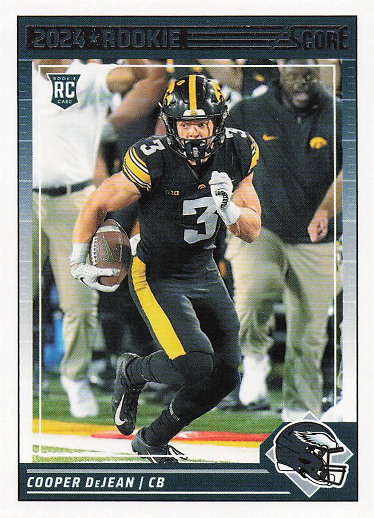2024 Score Football Cooper DeJean #334 Rookie