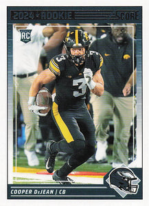 2024 Score Football Cooper DeJean #334 Rookie