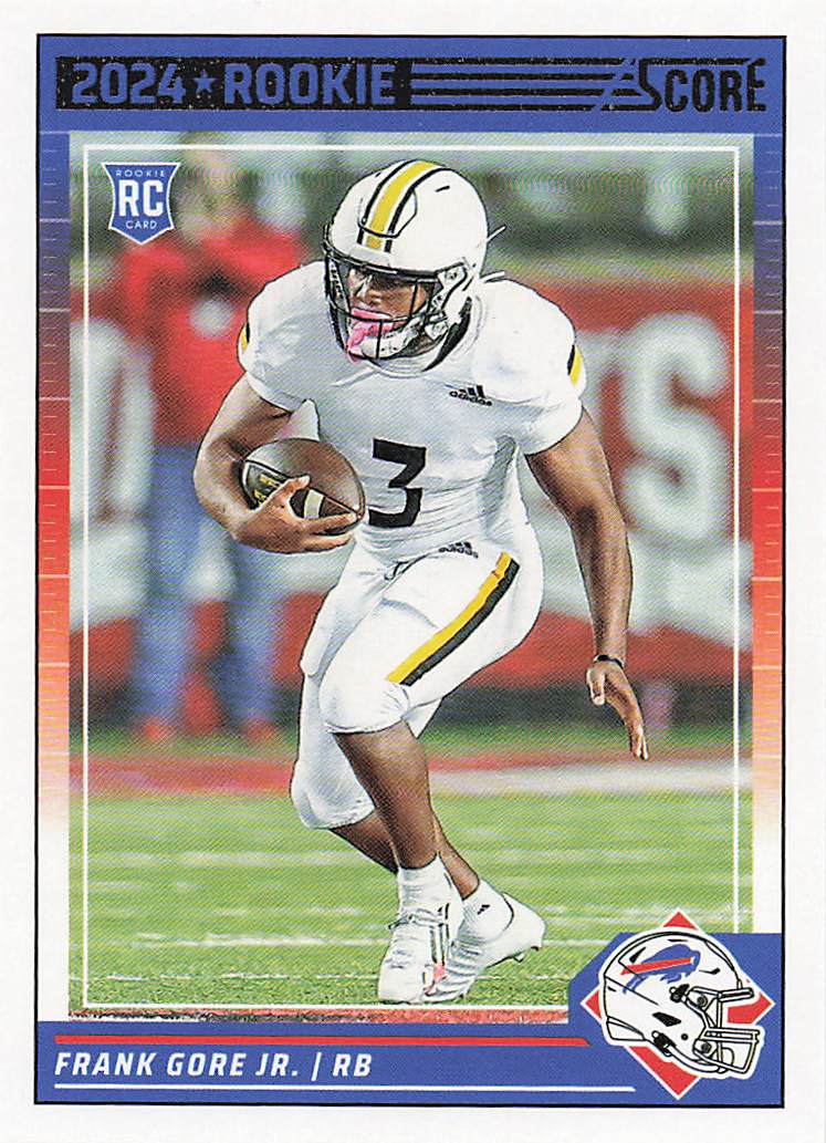 2024 Score Football Frank Gore Jr. #395 Rookie