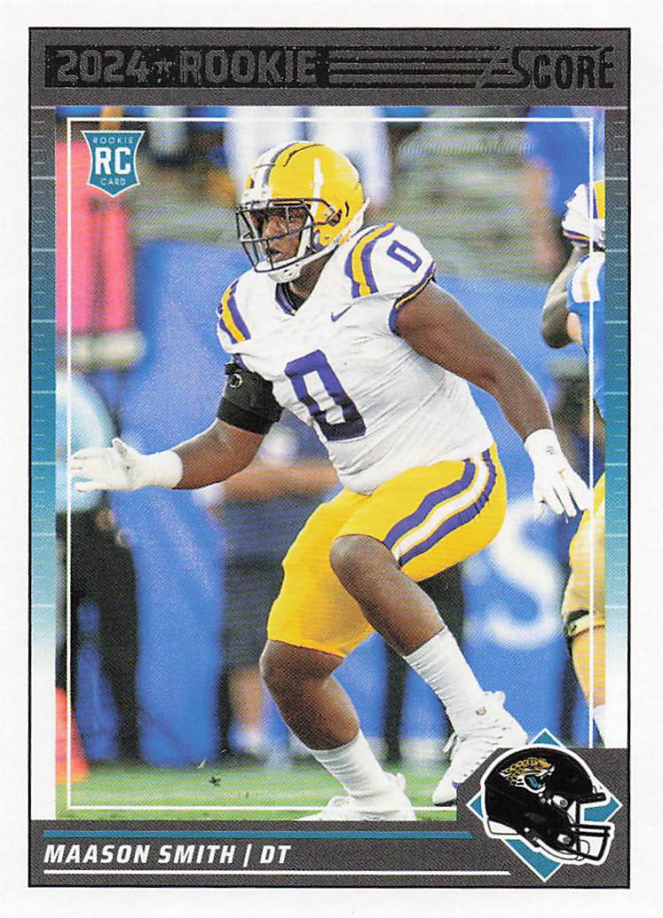 2024 Score Football Maason Smith #366 Rookie