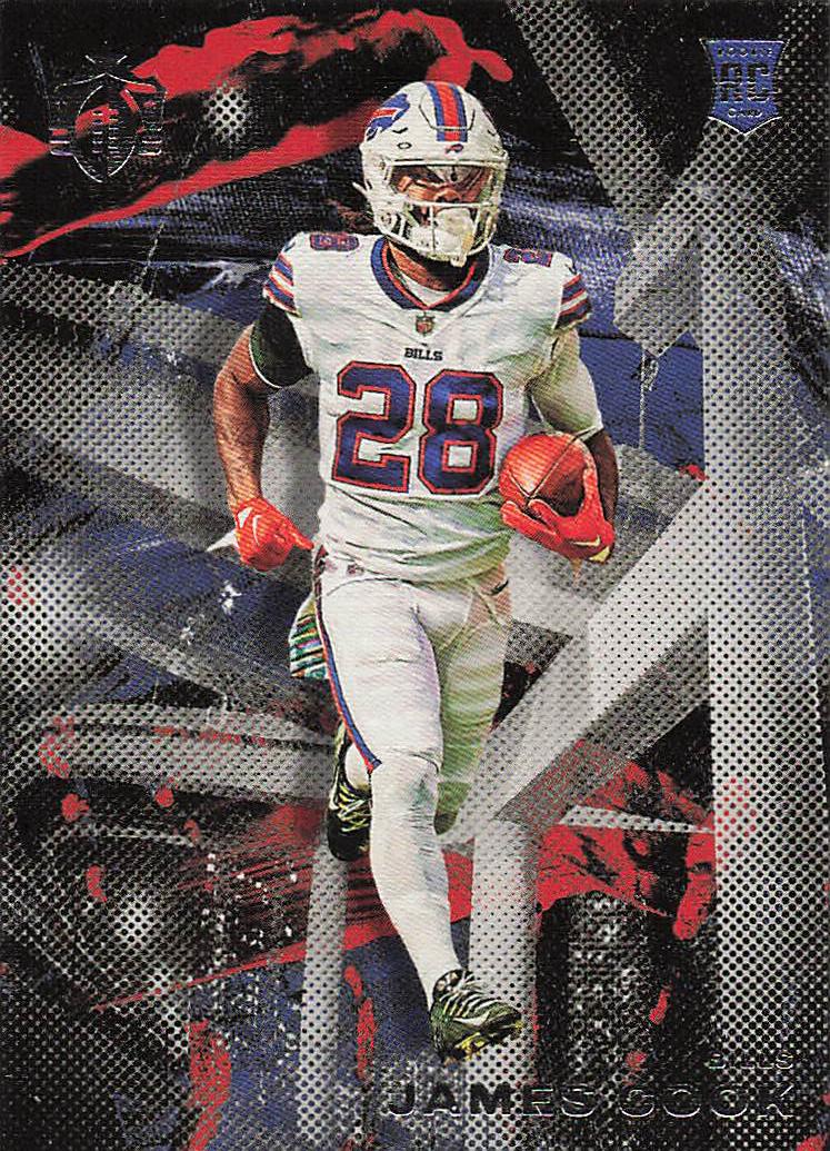 2022 Panini Chronicles Football Gridiron Kings James Cook #GK-14