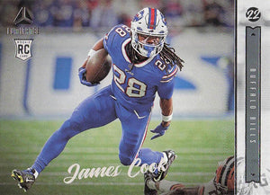 2022 Panini Chronicles Football Luminance Update Rookies James Cook #221