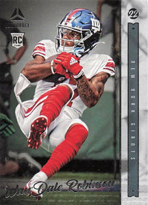 2022 Panini Chronicles Luminance Update Rookies Teal Wan'Dale Robinson #211