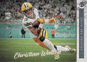 2022 Panini Chronicles Football Luminance Update Rookies Christian Watson #222