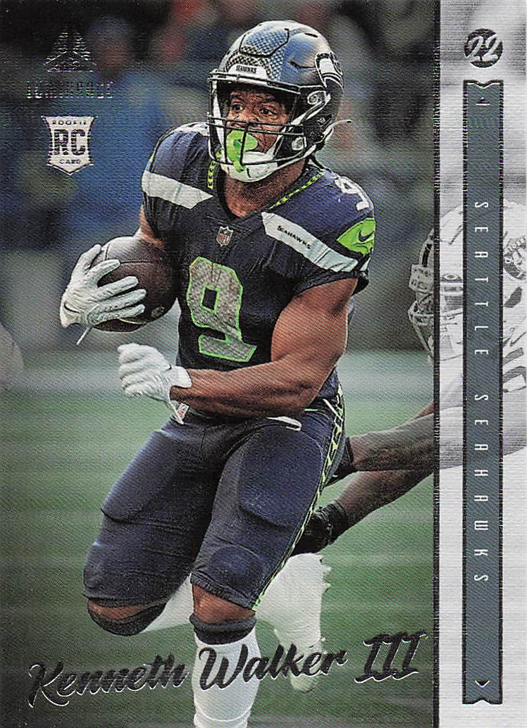 2022 Panini Chronicles Football Luminance Update Rookies Kenneth Walker III #206