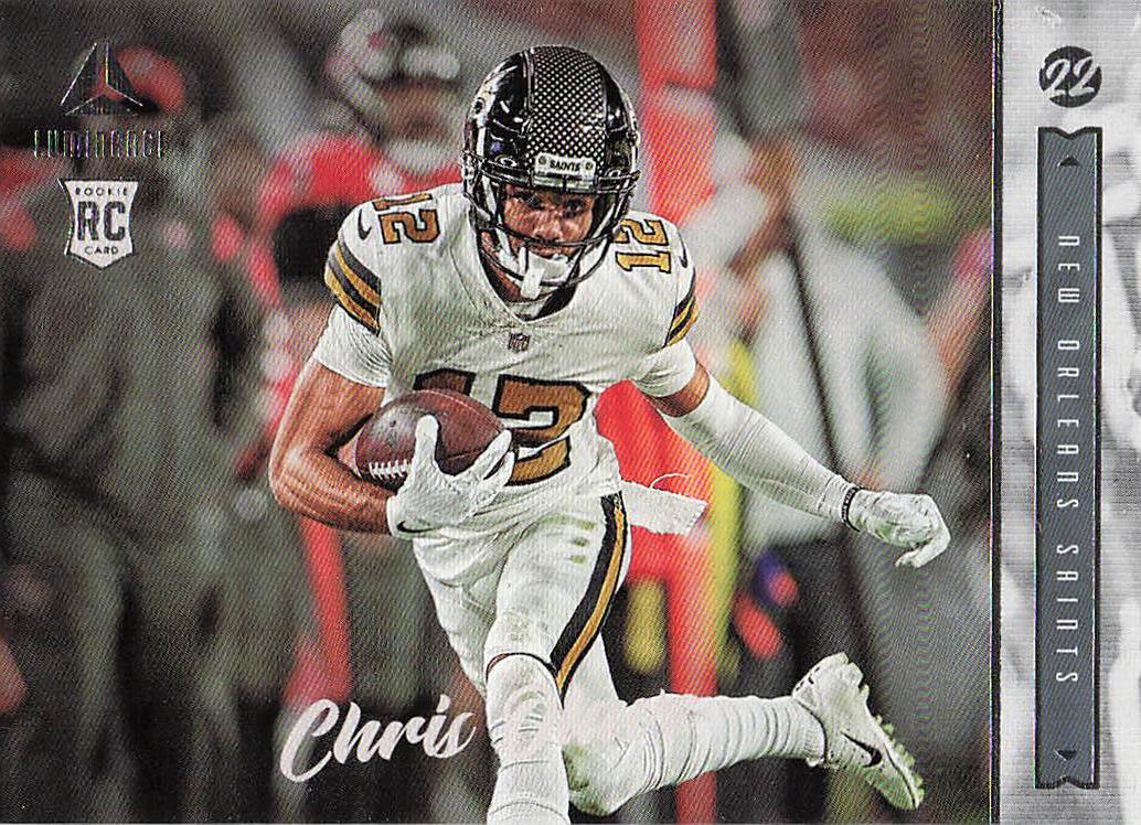 2022 Panini Chronicles Football Luminance Update Rookies Chris Olave #218