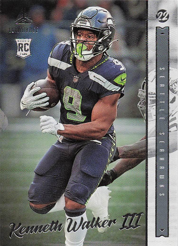 2022 Panini Chronicles Football Luminance Update Rookies Kenneth Walker III #206