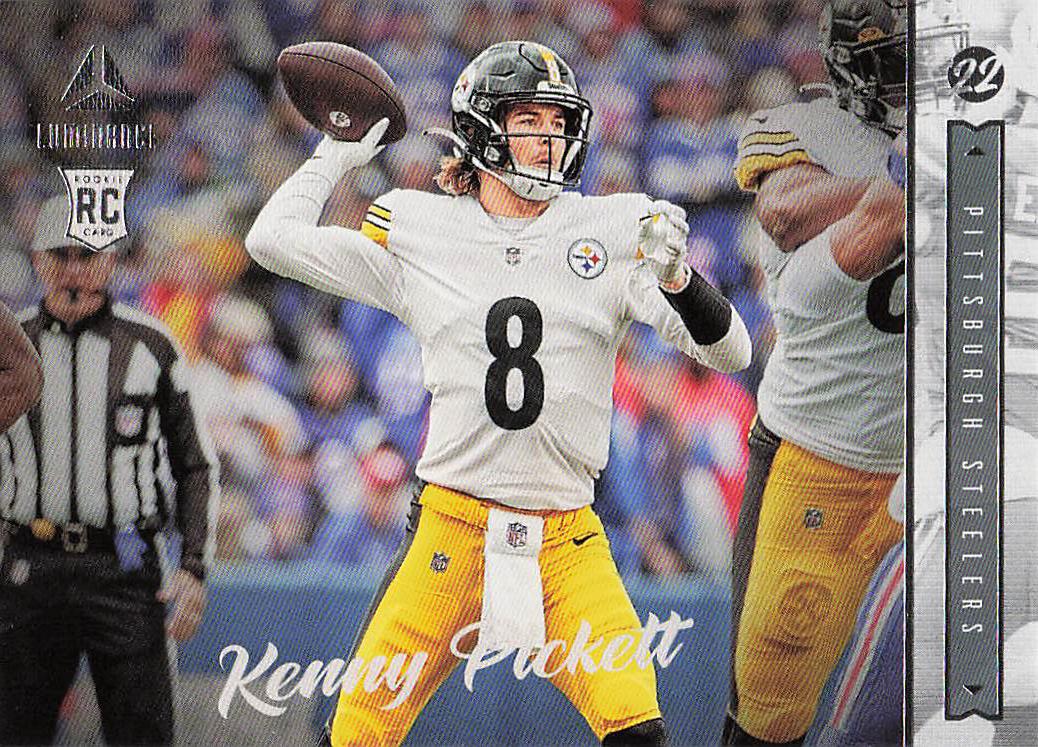 2022 Panini Chronicles Football Luminance Update Rookies Teal Kenny Pickett #216