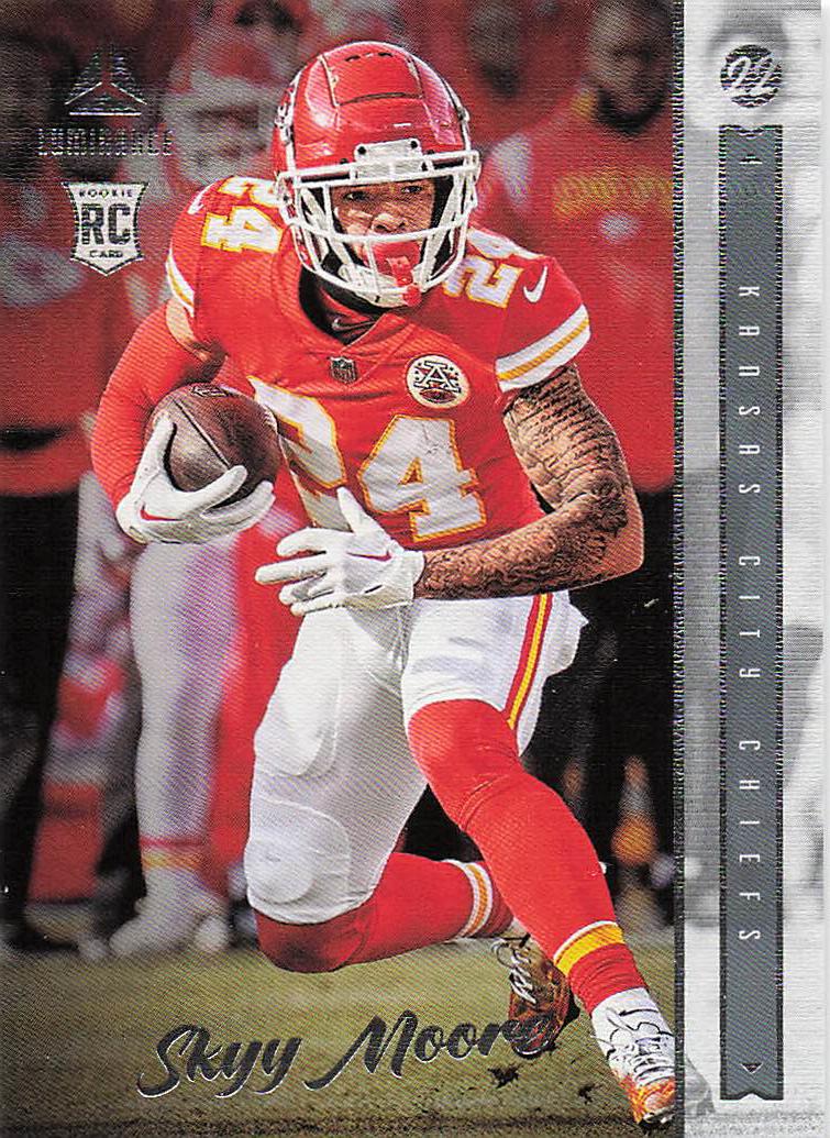 2022 Panini Chronicles Football Luminance Update Rookies Skyy Moore #207