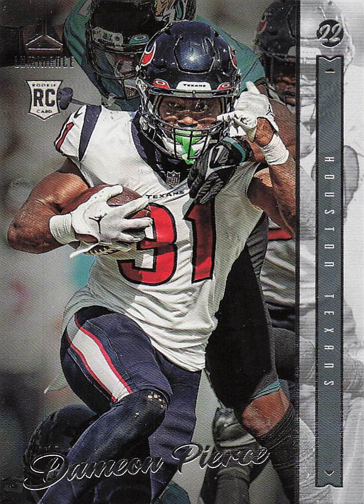 2022 Panini Chronicles Football Luminance Update Rookies Dameon Pierce #215