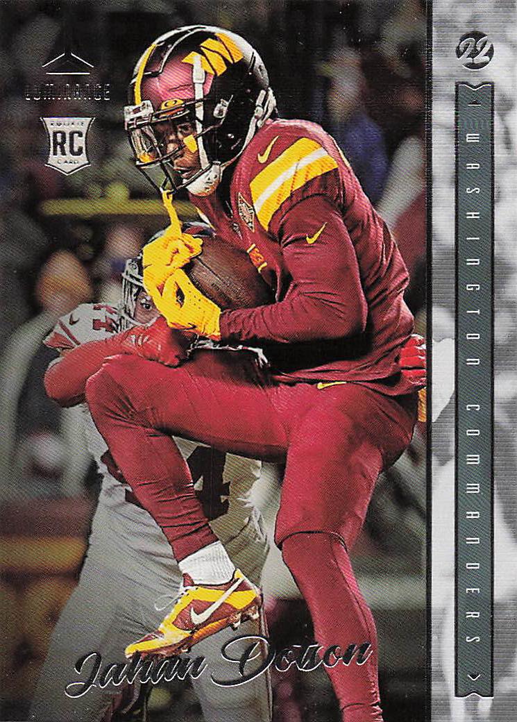 2022 Panini Chronicles Football Luminance Update Rookies Jahan Dotson #205