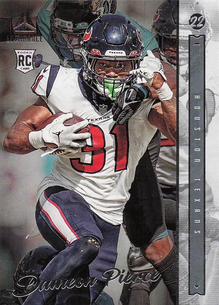 2022 Panini Chronicles Football Luminance Update Rookies Dameon Pierce #215