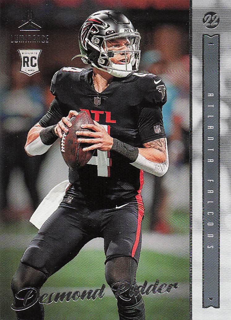 2022 Panini Chronicles Football Luminance Update Rookies Desmond Ridder #202