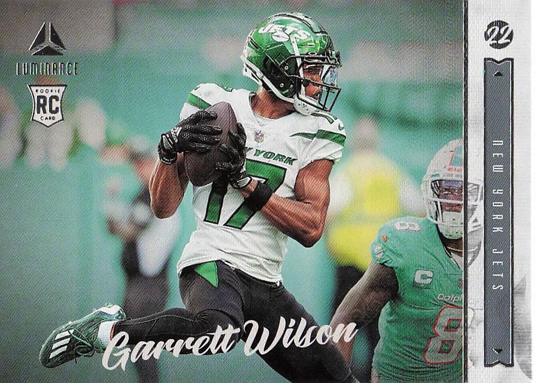 2022 Panini Chronicles Football Luminance Update Rookies Garrett Wilson #217