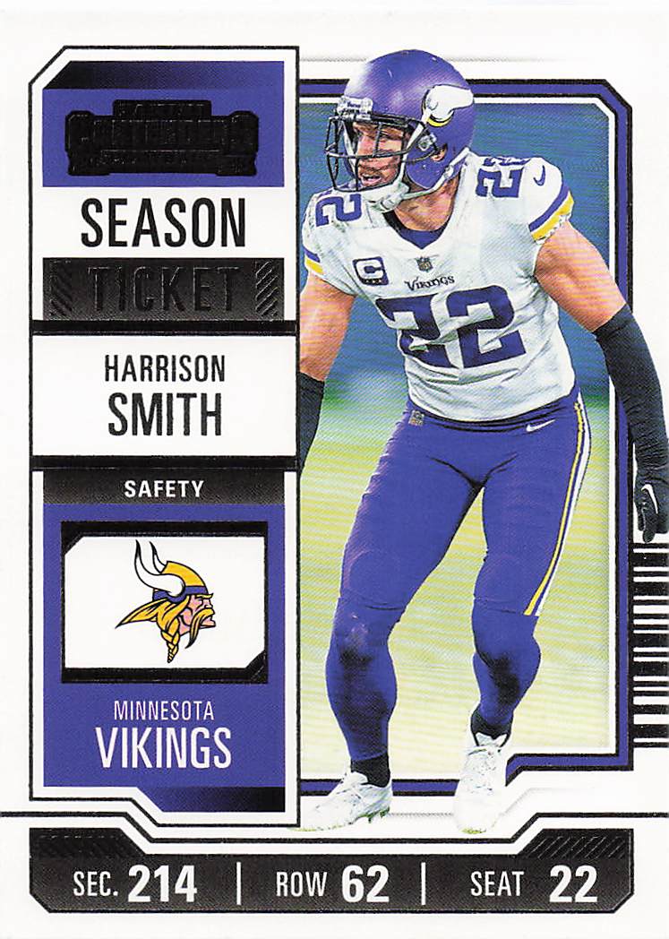 2023 Panini Contenders Football Season Ticket Retail Harrison Smith #66