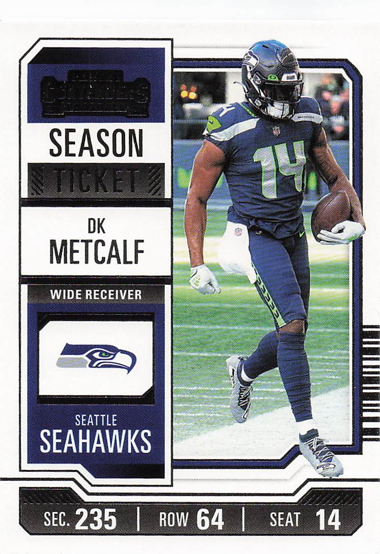 2023 Panini Contenders Football DK Metcalf #89