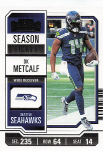 2023 Panini Contenders Football DK Metcalf #89
