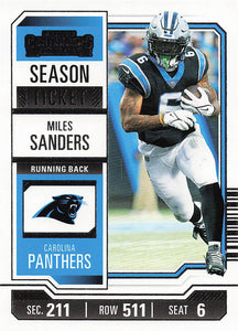 2023 Panini Contenders Football Miles Sanders #16