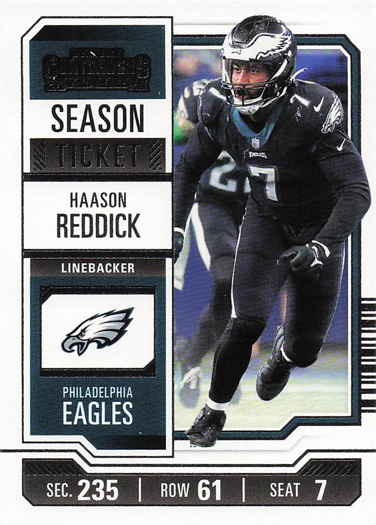 2023 Panini Contenders Football Haason Reddick #80