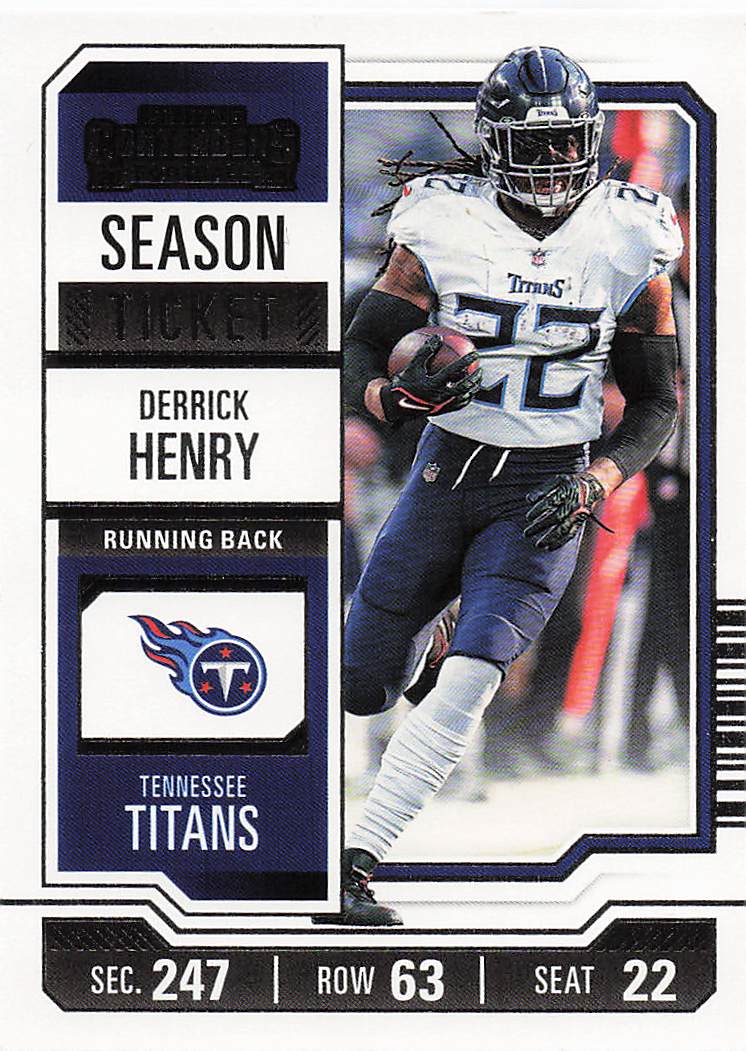 2023 Panini Contenders Football Derrick Henry #96