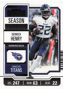 2023 Panini Contenders Football Derrick Henry #96