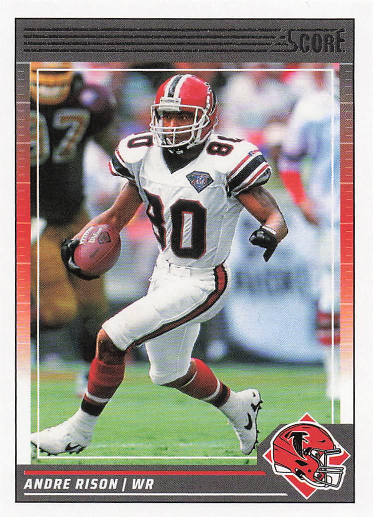 2024 Score Football Andre Rison #17