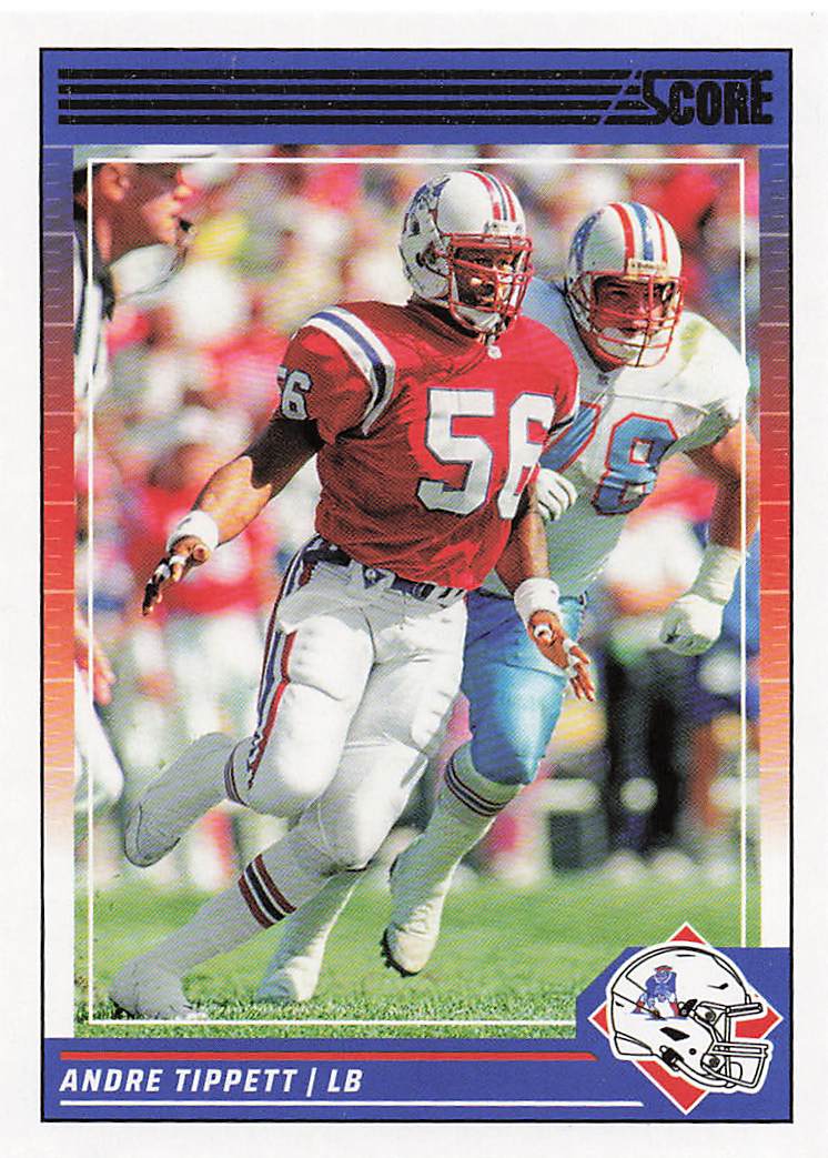2024 Score Football Andre Tippett #196