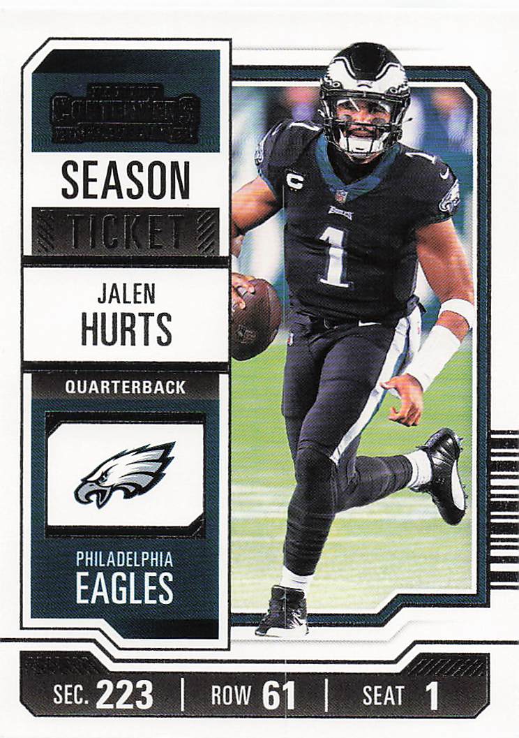 2023 Panini Contenders Football Jalen Hurts #81