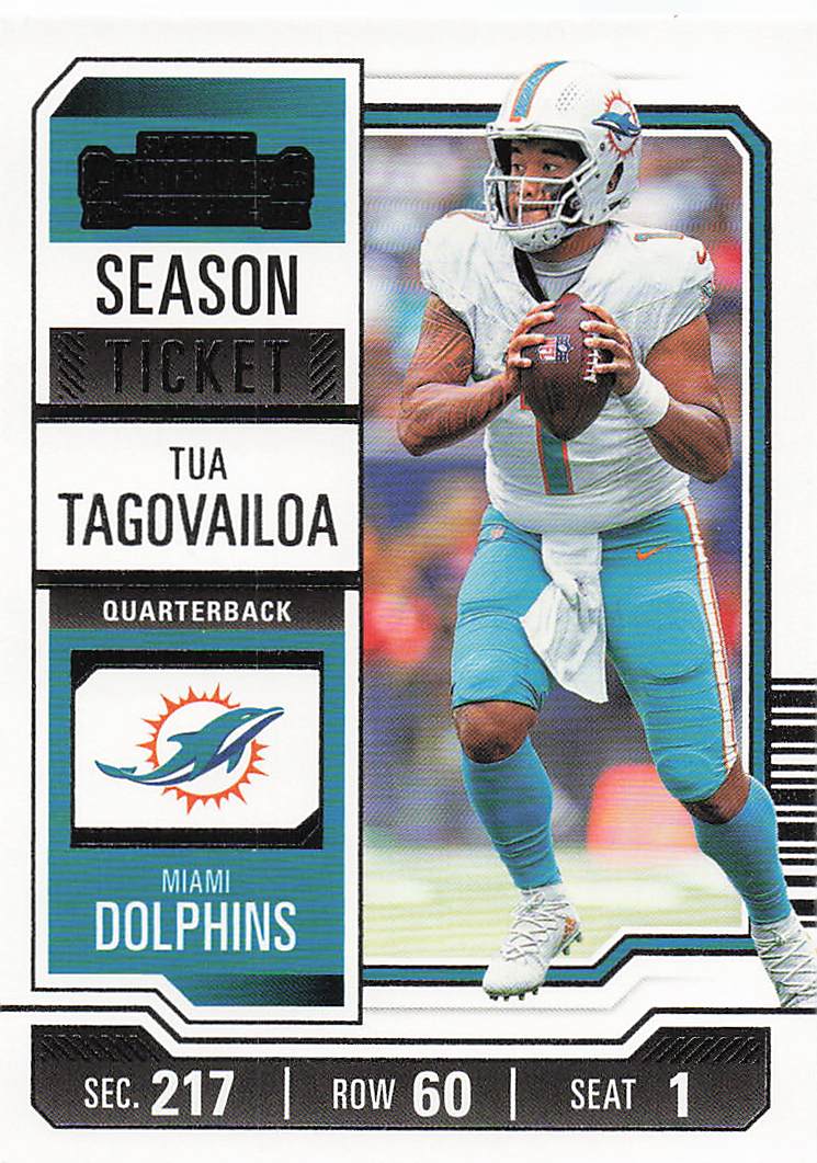 2023 Panini Contenders Football Tua Tagovailoa #64
