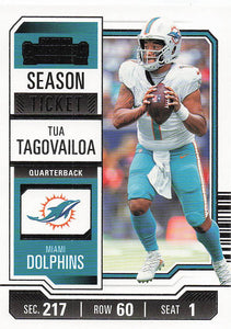 2023 Panini Contenders Football Tua Tagovailoa #64