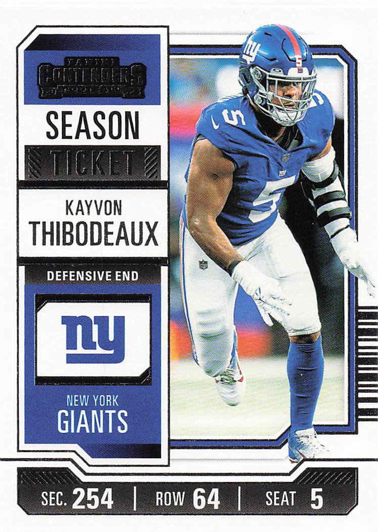 2023 Panini Contenders Football Kayvon Thibodeaux #76