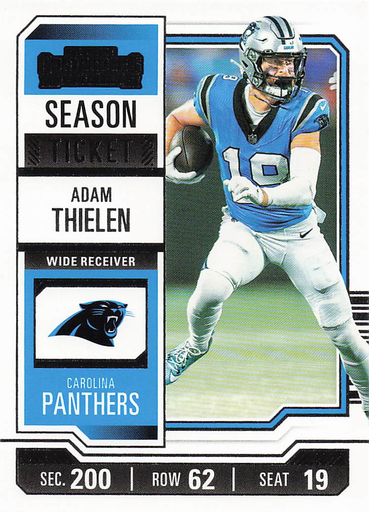 2023 Panini Contenders Football Season Ticket Retail Adam Thielen #14