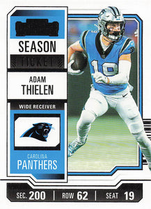 2023 Panini Contenders Football Season Ticket Retail Adam Thielen #14