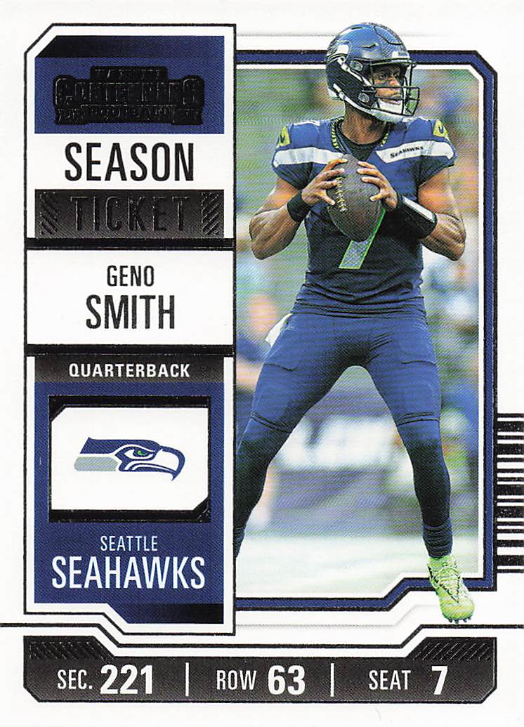 2023 Panini Contenders Football Season Ticket Retail Geno Smith #90
