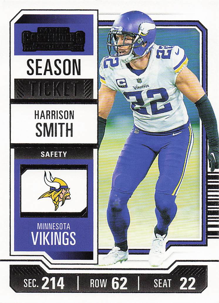 2023 Panini Contenders Football Harrison Smith #66