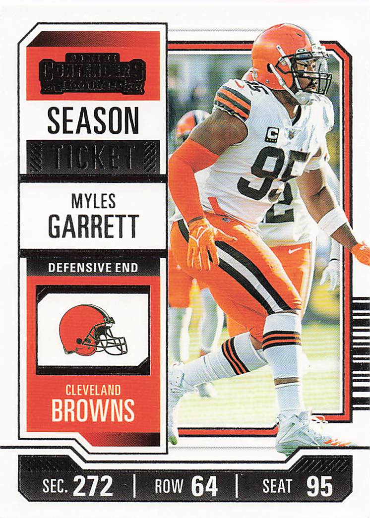 2023 Panini Contenders Football Myles Garrett #25