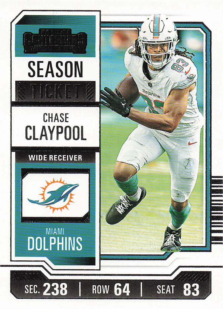 2023 Panini Contenders Football Chase Claypool #17