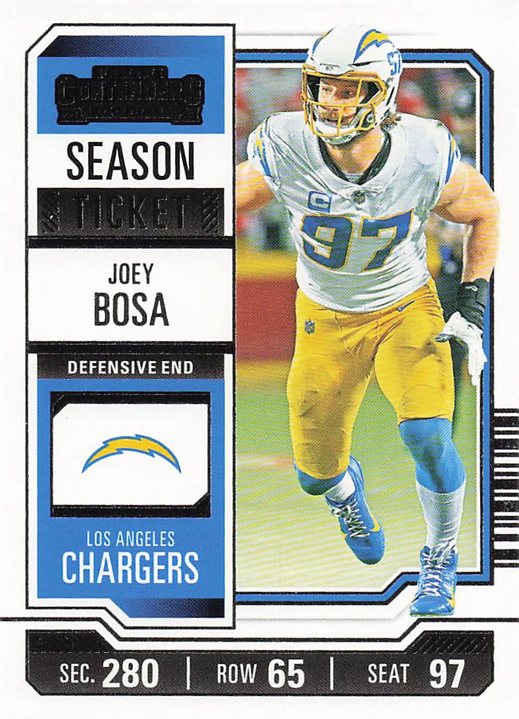 2023 Panini Contenders Football Season Ticket Retail Joey Bosa #58