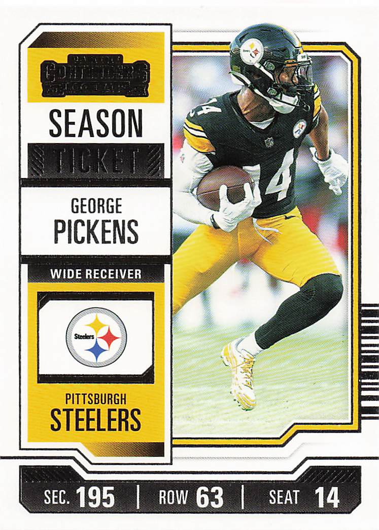 2023 Panini Contenders Football Retail George Pickens #82