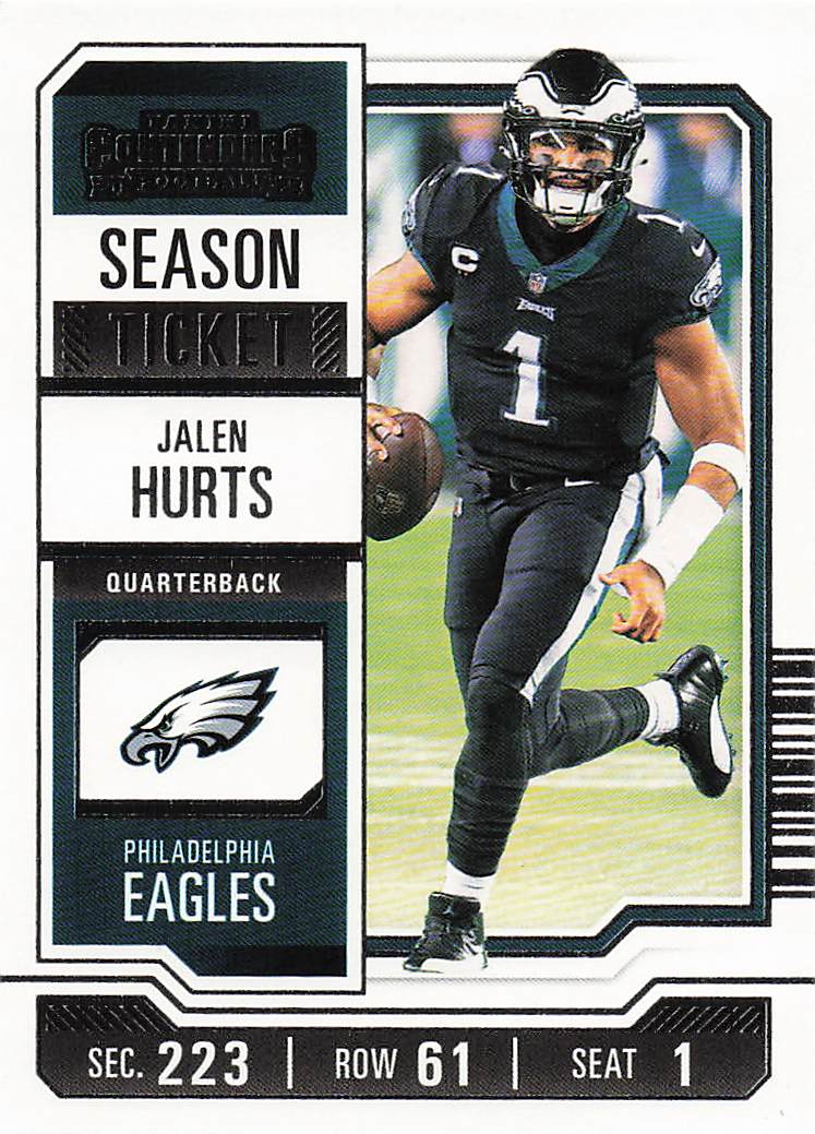 2023 Panini Contenders Football Jalen Hurts #81