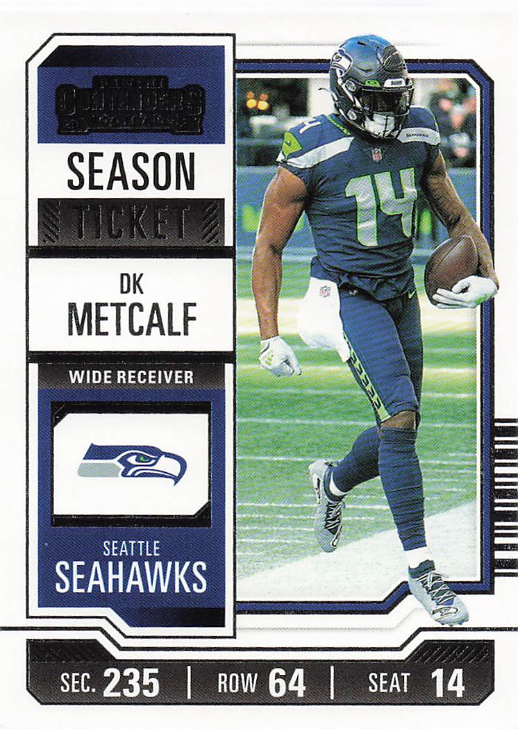 2023 Panini Contenders Football DK Metcalf #89