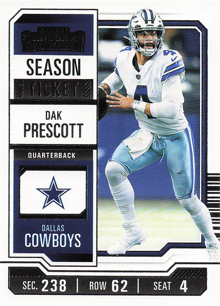 2023 Panini Contenders Football Season Ticket Retail Dak Prescott #28