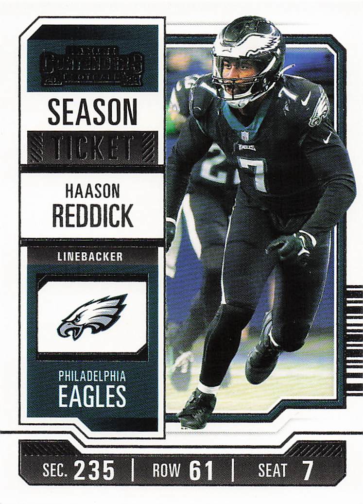 2023 Panini Contenders Football Haason Reddick #80