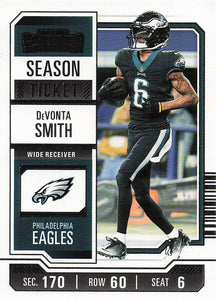 2023 Panini Contenders Football DeVonta Smith #79