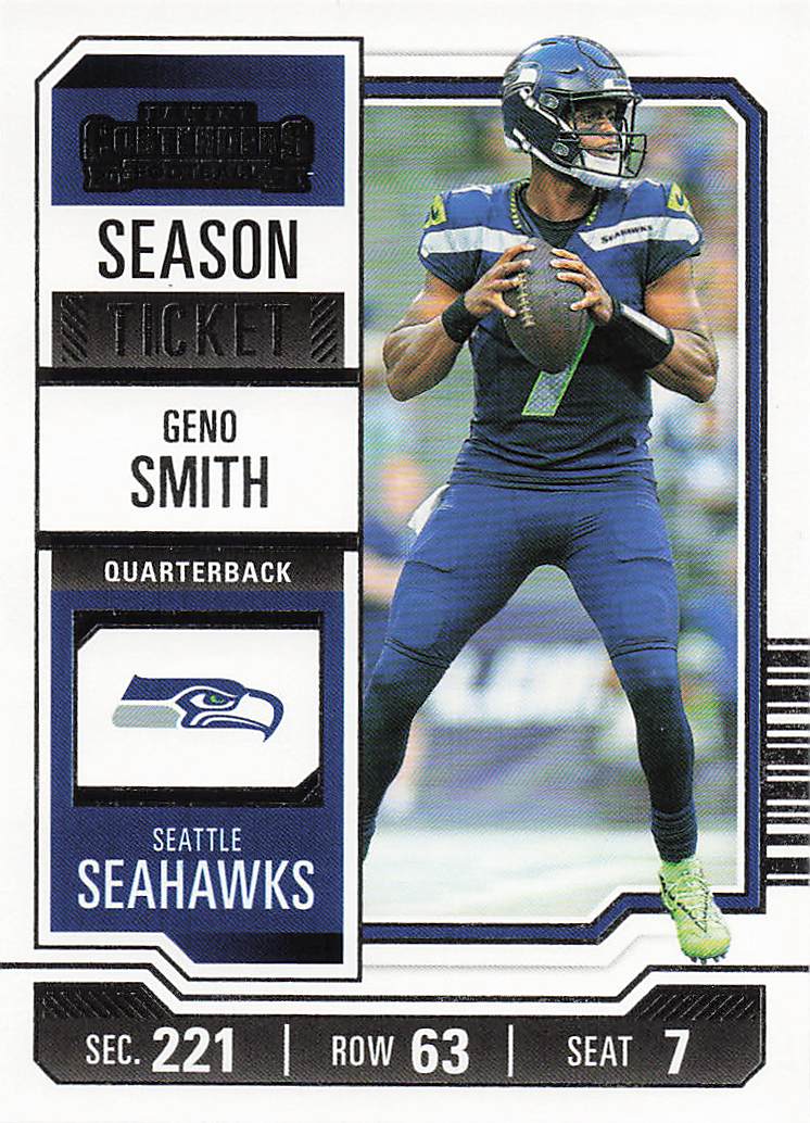 2023 Panini Contenders Football Season Ticket Retail Geno Smith #90