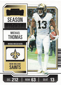 2023 Panini Contenders Football Season Ticket Retail Michael Thomas #74