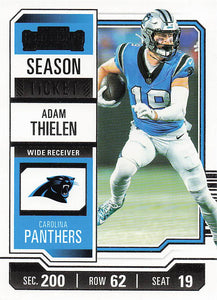 2023 Panini Contenders Football Season Ticket Retail Adam Thielen #14