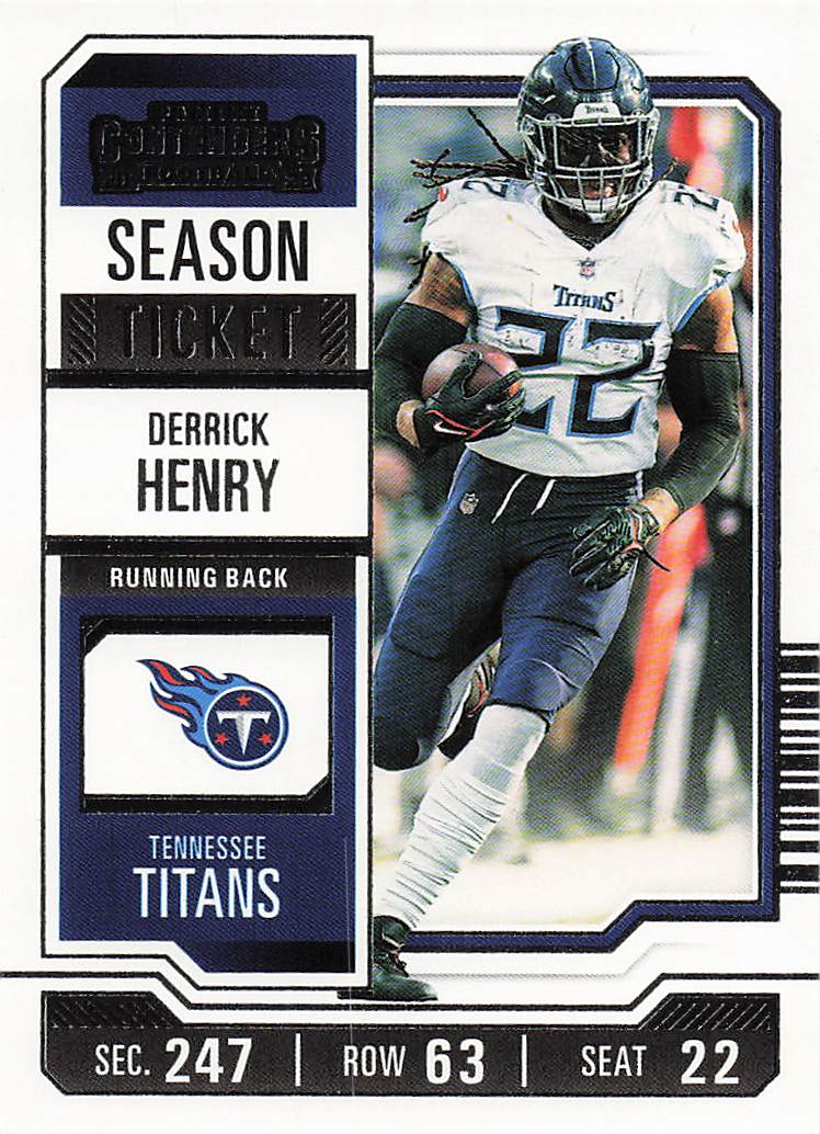 2023 Panini Contenders Football Derrick Henry #96