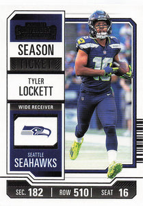 2023 Panini Contenders Football Season Ticket Retail Tyler Lockett #91